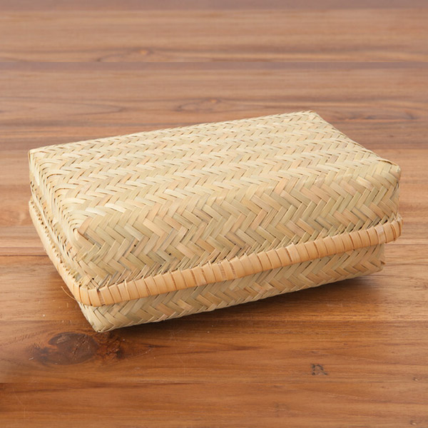 かごや　青竹　弁当箱　細ひご　大