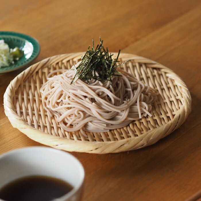 かごや　特選　丸盆ざる　21cm