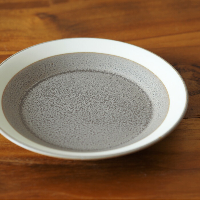 yumiko　iihoshi　porcelain　×　木村硝子店　dishes　110　plate　moss gray matte　/　ディシィーズ　モスグレー　マット