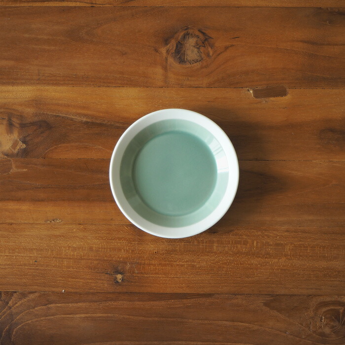 yumiko　iihoshi　porcelain　×　木村硝子店　dishes　110　plate　pistachio green　/　ディシィーズ　ピスタチオグリーン