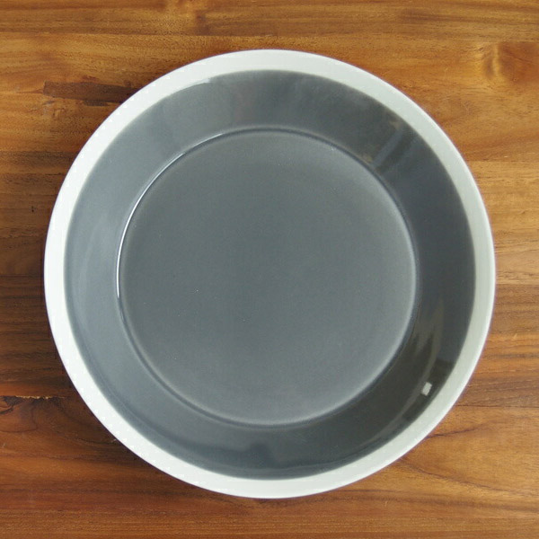 yumiko　iihoshi　porcelain　×　木村硝子店　dishes　230　plate　fog gray　/　ディシィーズ　フォググレー
