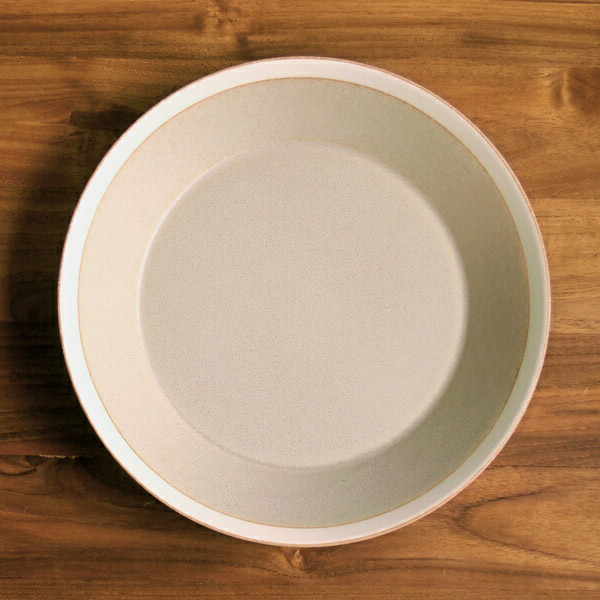 yumiko　iihoshi　porcelain　×　木村硝子店　dishes　230　plate　sand beige matte　/　ディシィーズ　サンドベージュ　マット