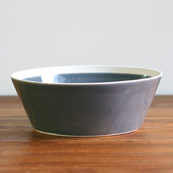 yumiko　iihoshi　porcelain　×　木村硝子店　dishes　bowl　L　fog gray　/　ディシィーズ　フォググレー