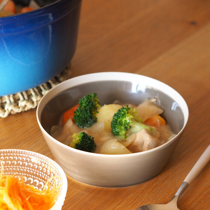 yumiko　iihoshi　porcelain　×　木村硝子店　dishes　bowl　M　fawn brown　/　ディシィーズ　ファーンブラウン