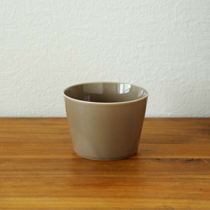 【送料無料】yumiko　iihoshi　porcelain　×　木村硝子店　dishes　cup　M　fawn brown　/　ディシィーズ　ファーンブラウン
