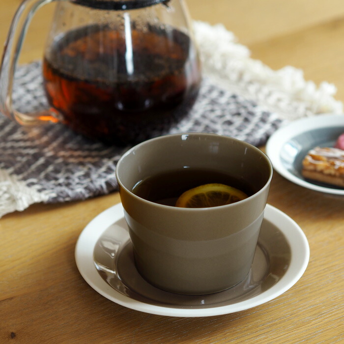 【送料無料】yumiko　iihoshi　porcelain　×　木村硝子店　dishes　cup　M　fawn brown　/　ディシィーズ　ファーンブラウン