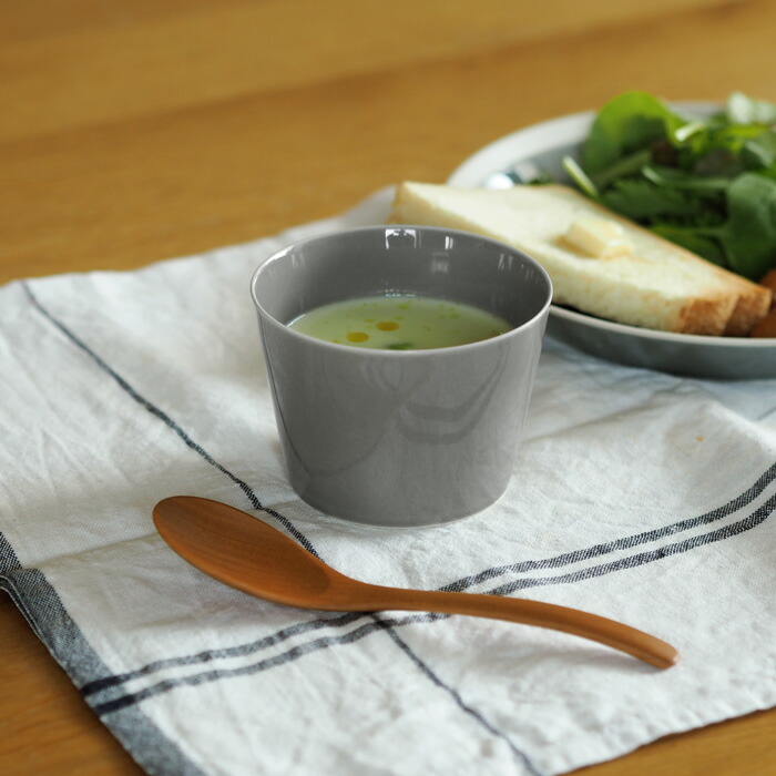 yumiko　iihoshi　porcelain　×　木村硝子店　dishes　cup　M　fog gray　/　ディシィーズ　フォググレー