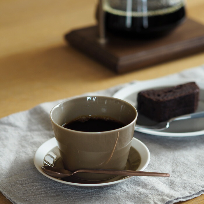 yumiko　iihoshi　porcelain　×　木村硝子店　dishes　cup　S　fawn brown　/　ディシィーズ　ファーンブラウン