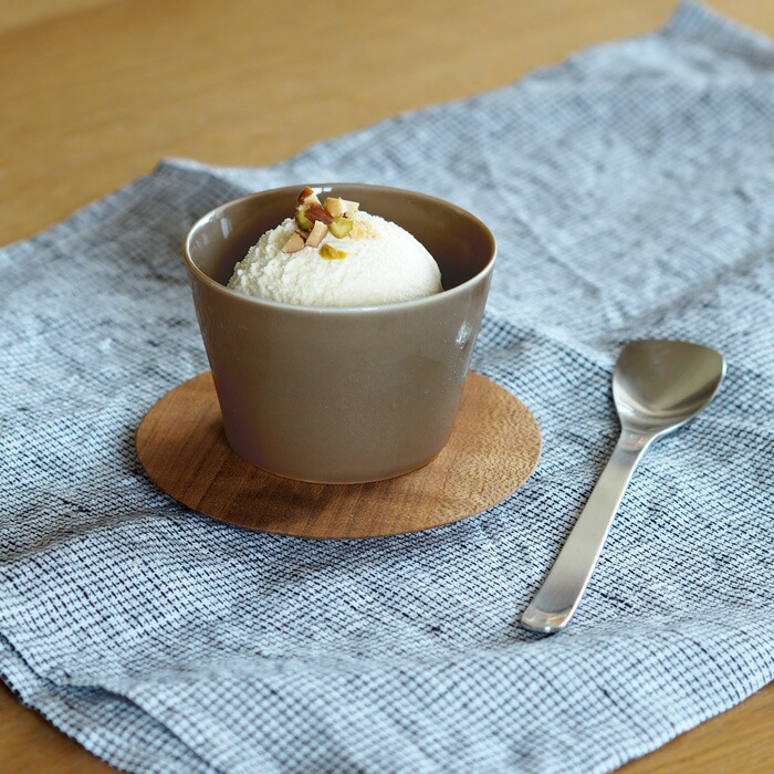 yumiko　iihoshi　porcelain　×　木村硝子店　dishes　cup　S　fawn brown　/　ディシィーズ　ファーンブラウン