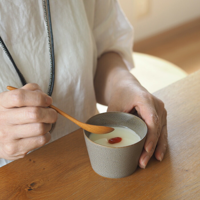 yumiko　iihoshi　porcelain　×　木村硝子店　dishes　cup　S　moss gray matte　/　ディシィーズ　モスグレー　マット