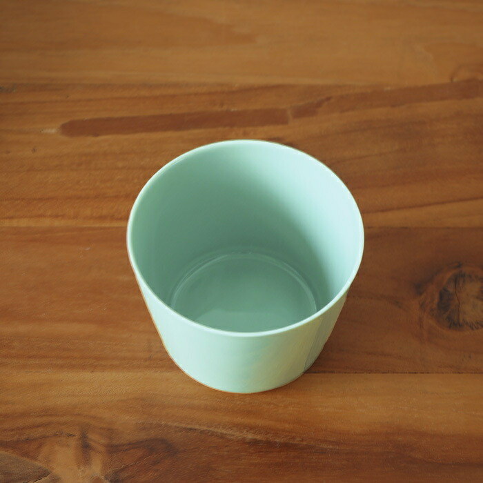 【送料無料】yumiko　iihoshi　porcelain　×　木村硝子店　dishes　cup　M　pistachio green　/　ディシィーズ　ピスタチオグリーン