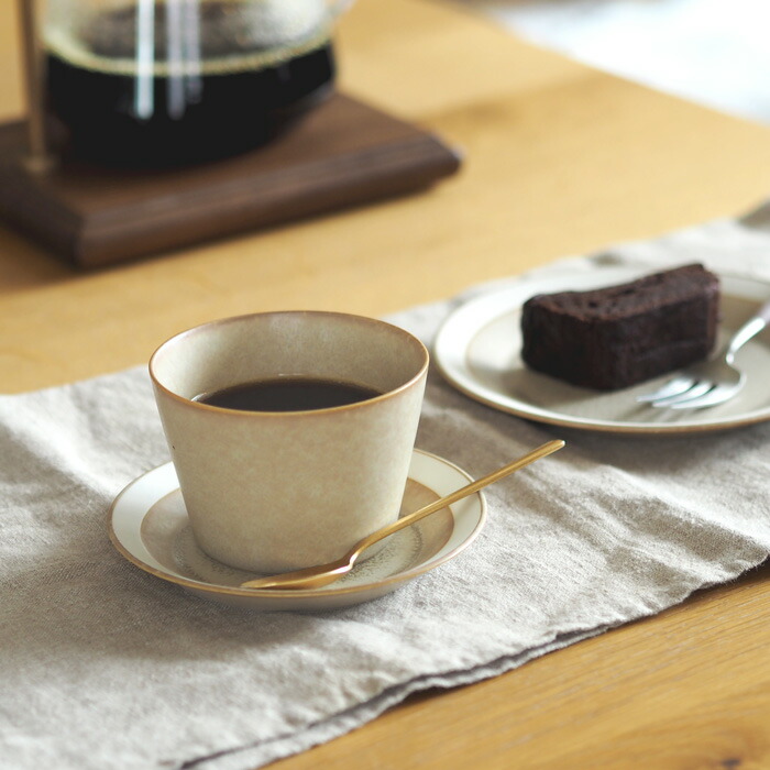 yumiko　iihoshi　porcelain　×　木村硝子店　dishes　cup　S　sand beige matte　/　ディシィーズ　サンドベージュ　マット