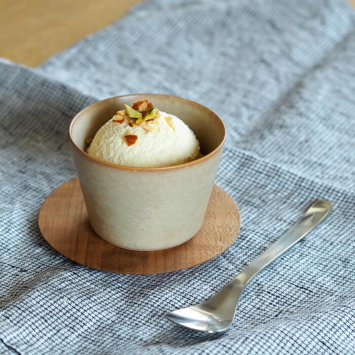 yumiko　iihoshi　porcelain　×　木村硝子店　dishes　cup　S　sand beige matte　/　ディシィーズ　サンドベージュ　マット