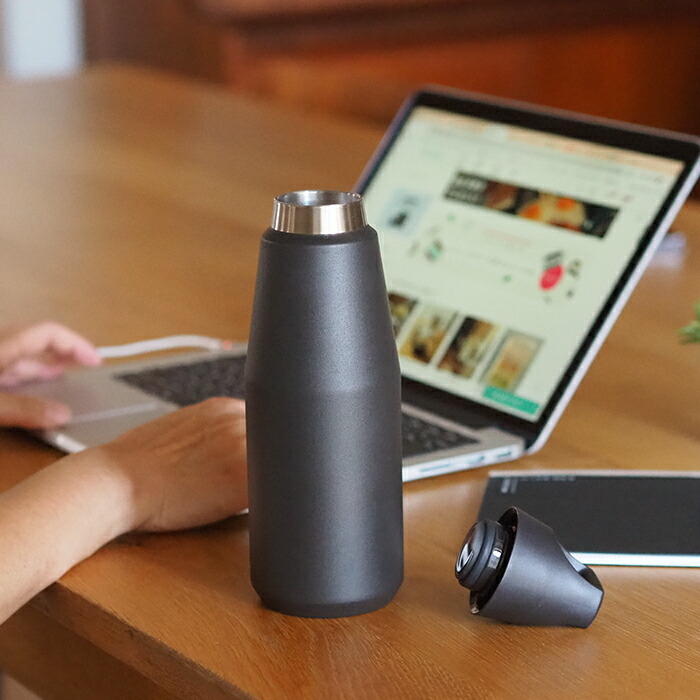 キントー　トレイルタンブラー　580ml　ブラック　/　KINTO