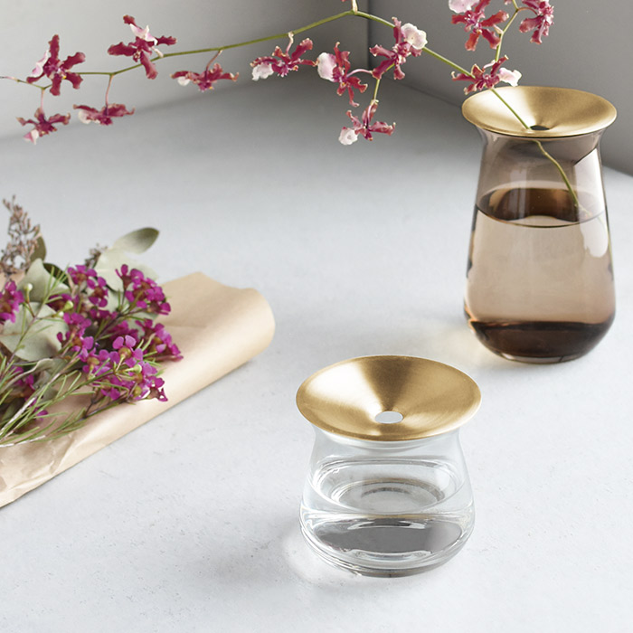 キントー　LUNA　ベース　80×70mm　クリア　/　KINTO