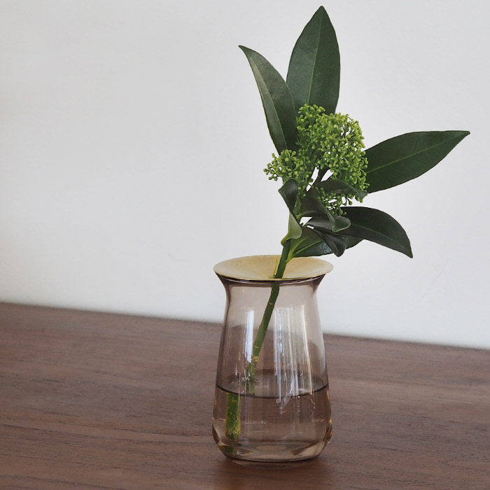 キントー　LUNA　ベース　80×130mm　ブラウン　/　KINTO