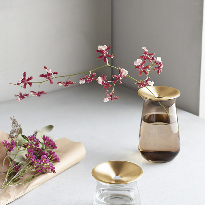 キントー　LUNA　ベース　80×130mm　ブラウン　/　KINTO