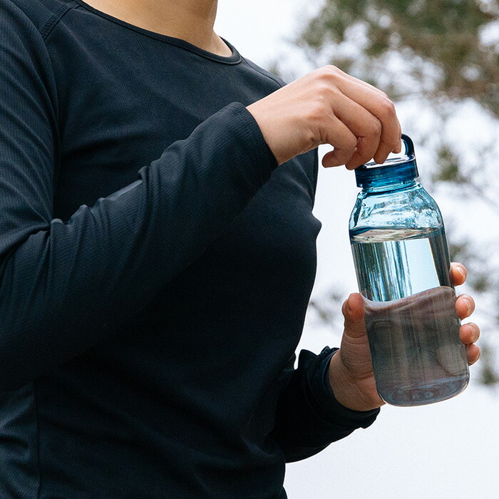 キントー　ウォーターボトル　500ml　ブルー　/　KINTO