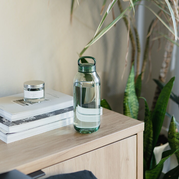 キントー　ウォーターボトル　500ml　グリーン　/　KINTO