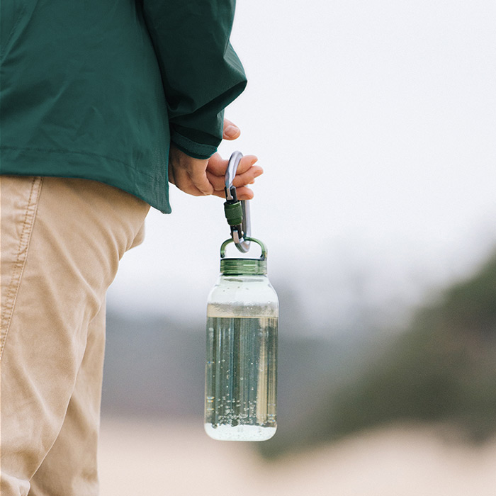 キントー　ウォーターボトル　500ml　グリーン　/　KINTO