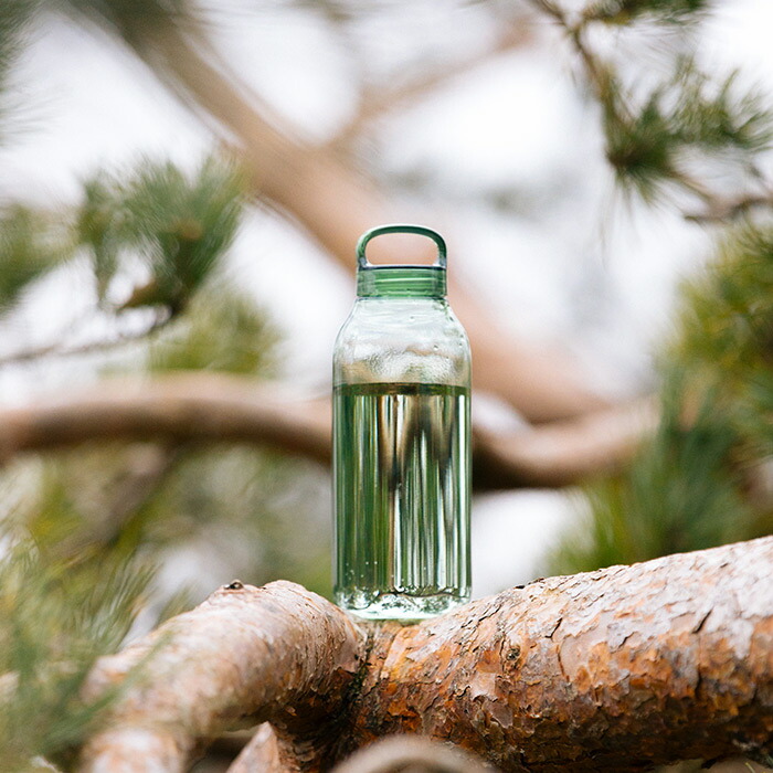 キントー　ウォーターボトル　500ml　グリーン　/　KINTO