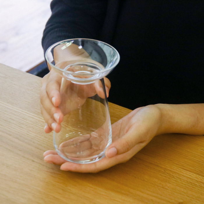 キントー　アクアカルチャーベース　80mm　クリア　/　KINTO