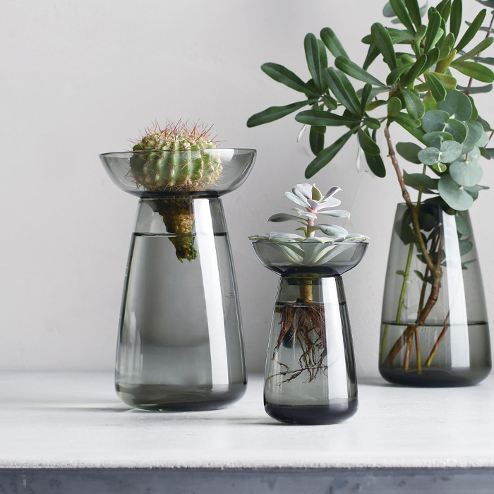 キントー　アクアカルチャーベース　80mm　グレー　/　KINTO