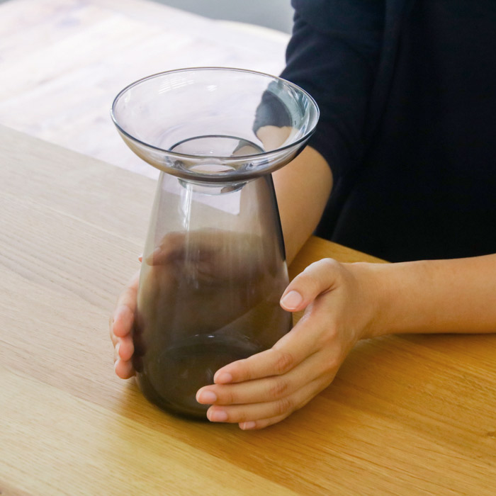 キントー　アクアカルチャーベース　120mm　グレー　/　KINTO