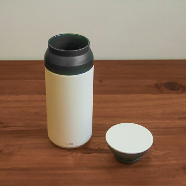 キントー　トラベルタンブラー　350ml　ホワイト　/　KINTO