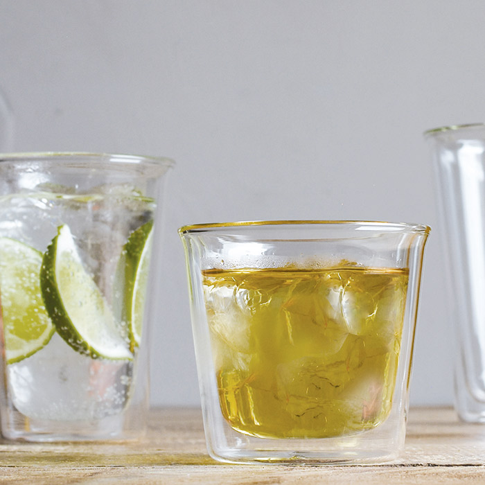 キントー　CAST　ダブルウォール　ロックグラス