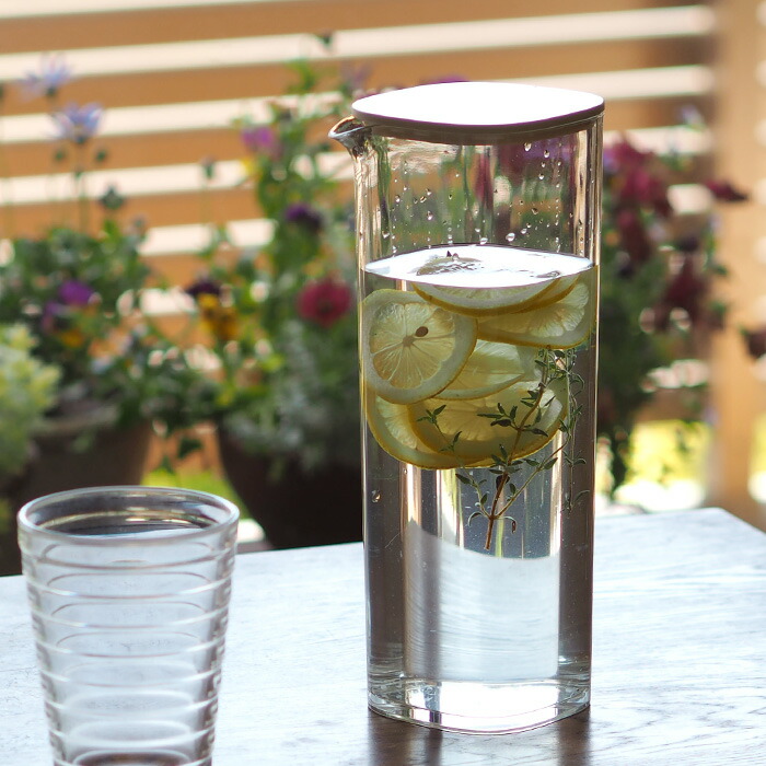 【取扱終了0820】キントー　OVA　ウォーターカラフェ　1L　ホワイト　/　KINTO　※