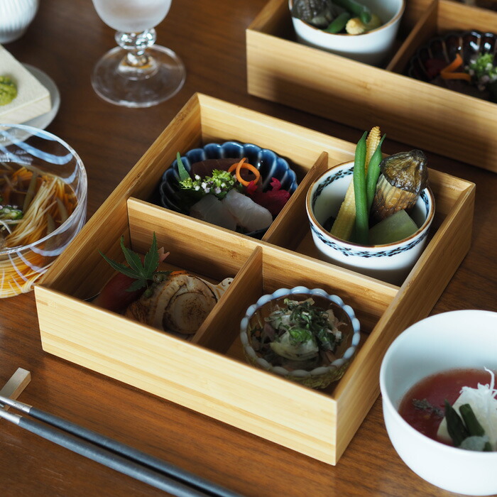 公長齋小菅　6.5寸用　十字仕切り