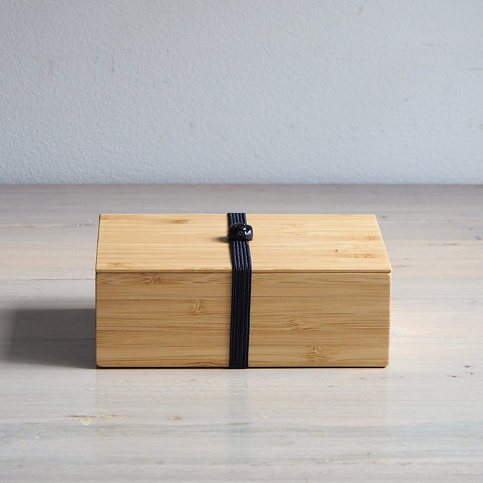 公長齋小菅　一段弁当箱　黒