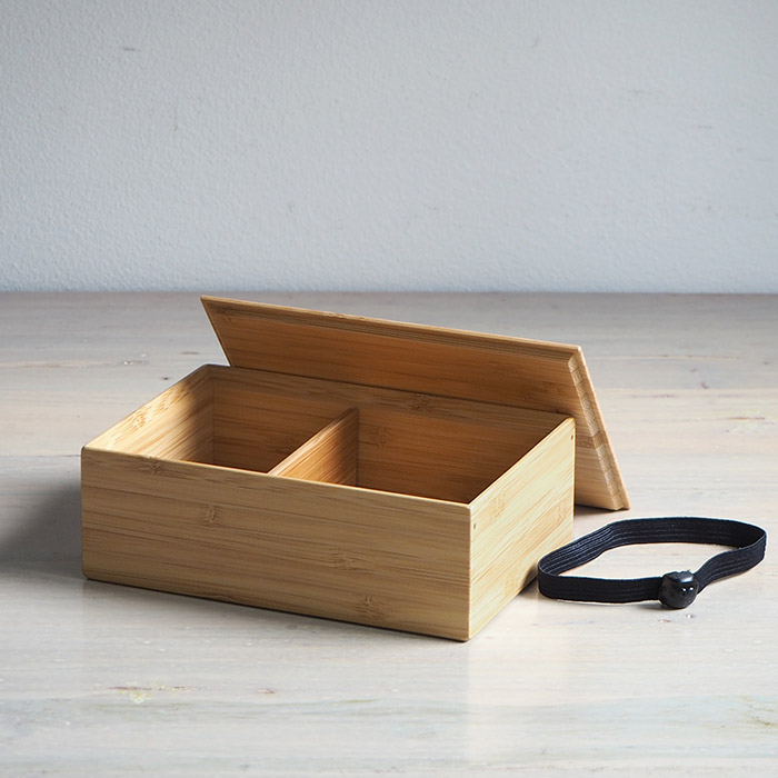 公長齋小菅　一段弁当箱　黒