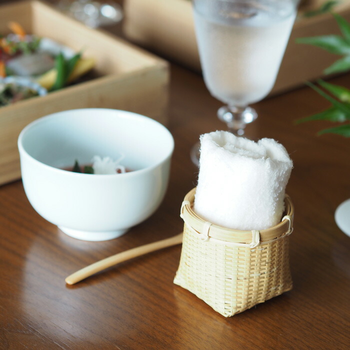 公長齋小菅　おしぼり籠