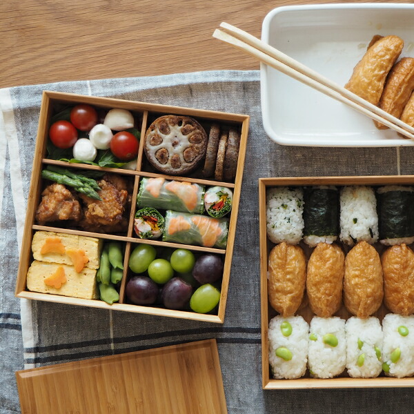 公長齋小菅　6.5寸　二段重箱