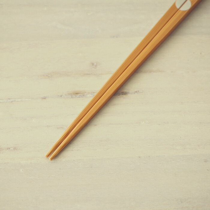 公長齋小菅　円窓箸　ナチュラル　シルバー