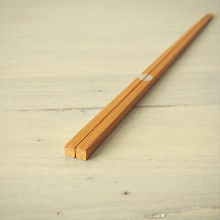 公長齋小菅　円窓箸　ナチュラル　シルバー