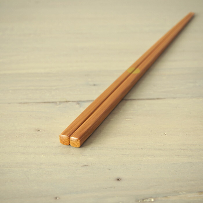 公長齋小菅　円窓箸　ナチュラル　ゴールド