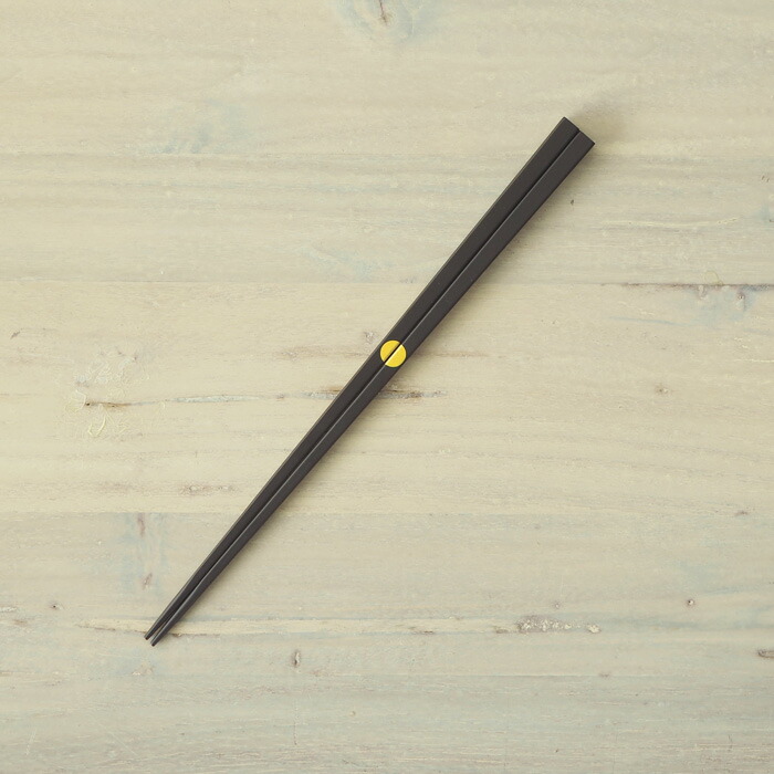 公長齋小菅　円窓箸　ブラック