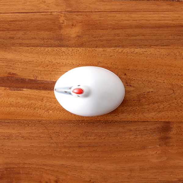 幸楽窯　錦　雪衣　鶴形　珍味入