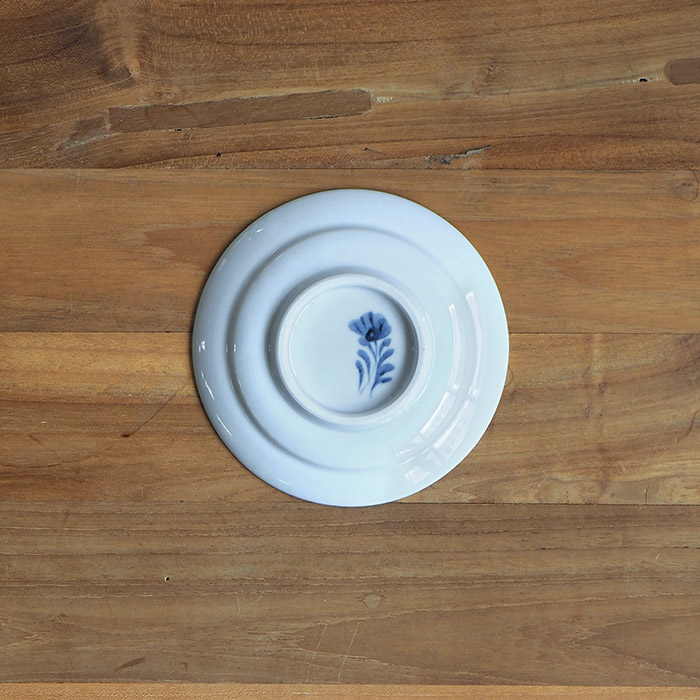 九谷青窯　横井佳乃　羽と鳥　4寸皿