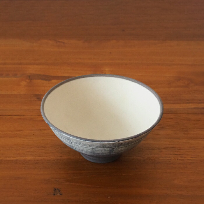 ココチ舎　インディゴ　浅めし碗