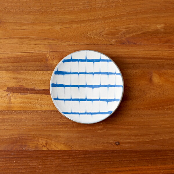 ココチ舎　スリップ　丸皿　4寸