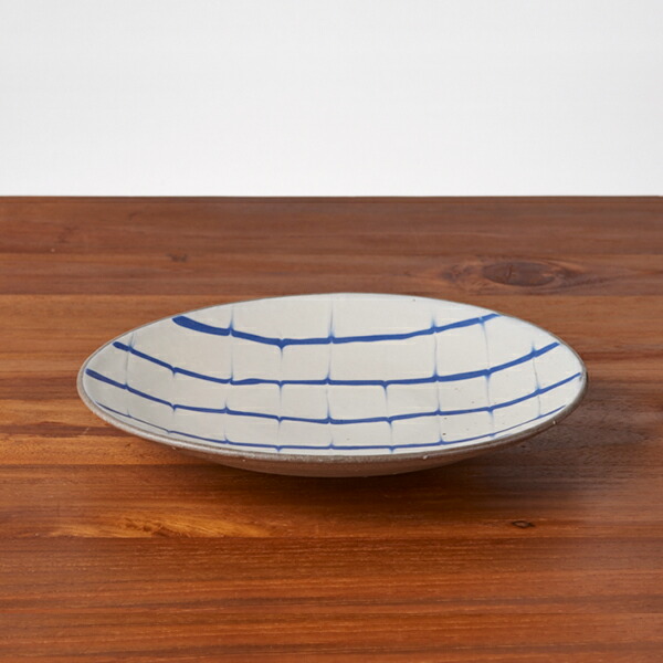 ココチ舎　スリップ　丸皿　6寸