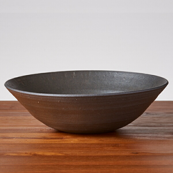 ココチ舎　焼締　平鉢　大
