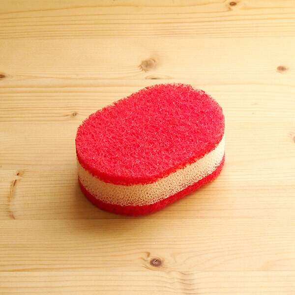 ラバーゼ　スポンジ　赤・白　/　la　base