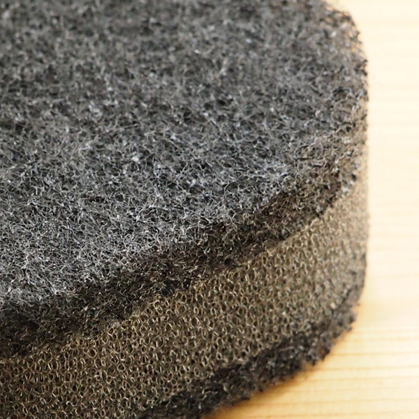 ラバーゼ　スポンジ　黒・黒　/　la　base