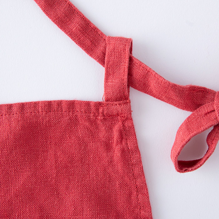 リーノ・エ・リーナ　フルエプロン　マノン　ルージュガランス　/　Lino　e　Lina　Manon