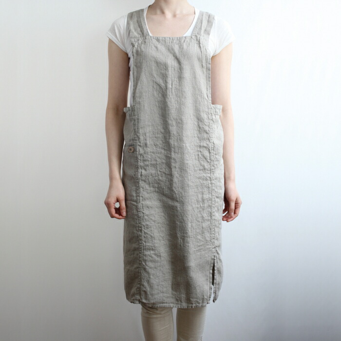 リーノ・エ・リーナ　フルエプロン　アニタ　フラックス　/　Lino　e　Lina　Anita